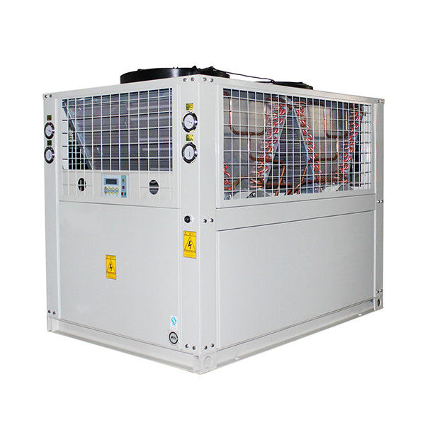 380V 3ph 33.7m3/h Modular Type Air Cooled Chiller Unit For commercial Building