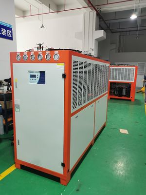 R134a PLC kontrol sistemi ile taşınabilir su soğutucu üniteleri Kimyasal soğutucu