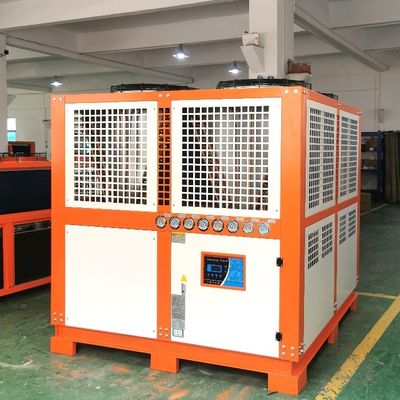 66HP endüstriyel hava soğutucu R404A PLC mikro bilgisayar kontrolü ile