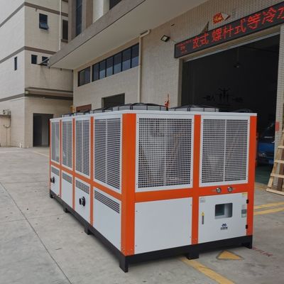 Mikro Bilgisayar Kontrol Sistemiyle 75 HP Hava Soğutucu Yüksek Verimlilikli Vuruşlu Soğutucu