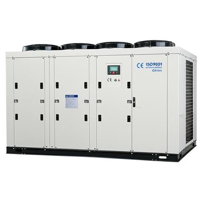 CE ISO9001 Sertifikalı, 318KW Giriş Gücü ve 075KW Pompa Gücüne Sahip, Isı Değişim Sistemleri için Tasarlanmış Hava Soğutmalı Su Soğutucu
