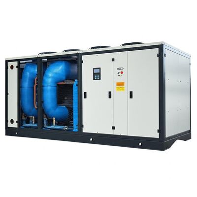 Giriş Gücü 318KW Hava Soğutmalı Su Soğutucu 380V 3 Faz 50Hz Ticari Su Soğutma Çözümü Pompa Gücü 075KW