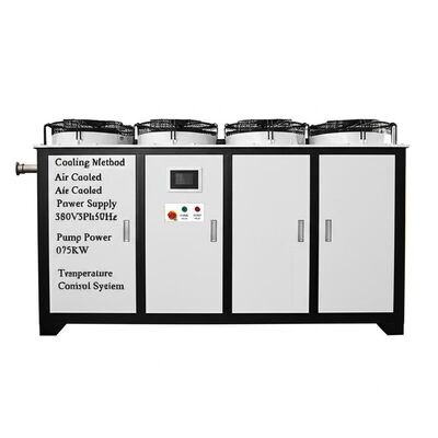 Soğutma Yöntemi Hava Soğutmalı Hava Soğutmalı Su Soğutucu Güç Kaynağı 380V3Ph50Hz Pompa Gücü 075KW Sıcaklık Kontrol Sistemi